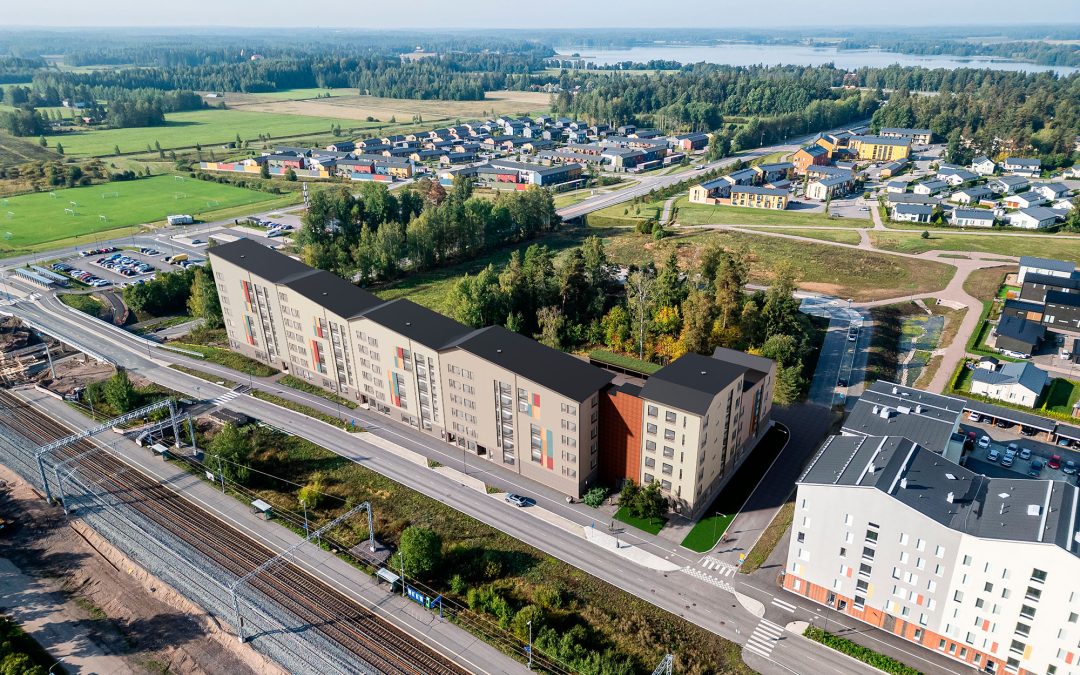 Tencon rakentaa 110 asunnon kerrostalon Järvenpäähän